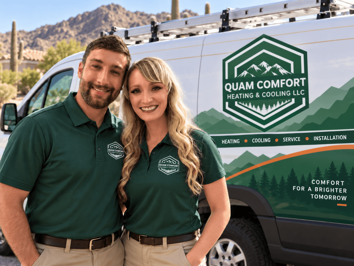 Quam Comfort Desert Service Team